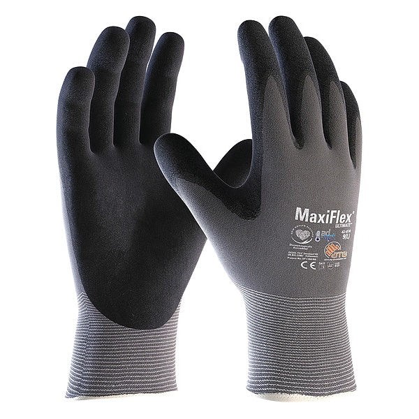 Knit Gloves, 2XL, Seamless Knit, PR, PK12