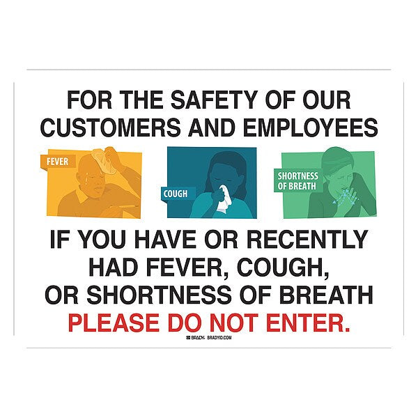 For The Safety Of Our Customers Sign, 170177