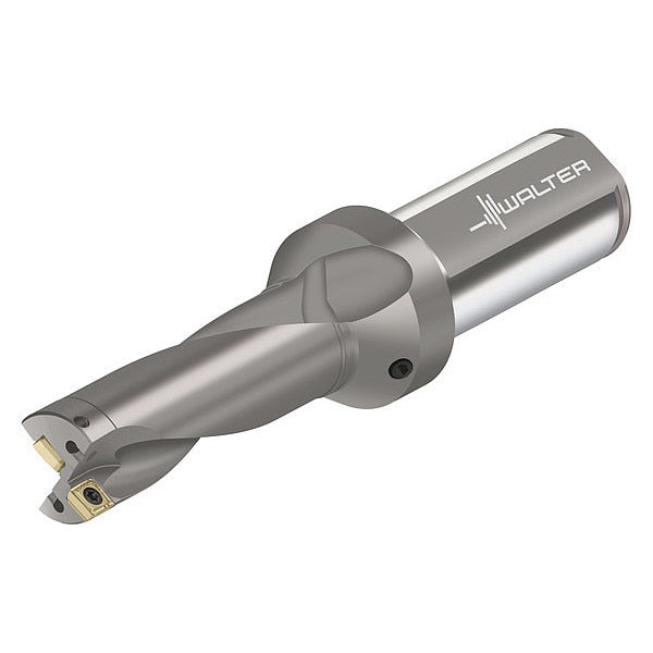 Indexable Drill Bit for Small Holes, 1 1/4 in L, 2.2810 in dia., Coolant Through, D4120.03-28.58F31-P44,