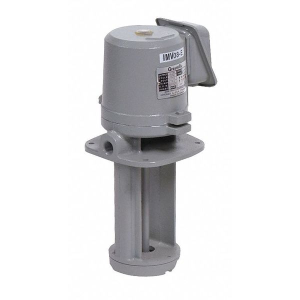 Coolant Immersion Pump, 1/8HP, 230/460V