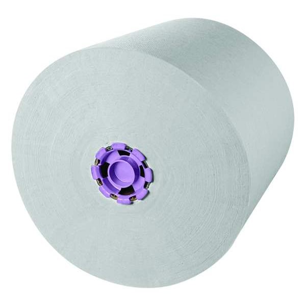 High-Capacity Hard Roll Towels for Purple Core Dispensers, Unperforated, (950'/Roll, 6 Rolls)