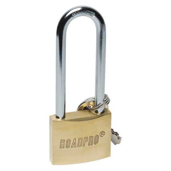 Solid Brass Padlock, 40mm, 2.5 Shackle
