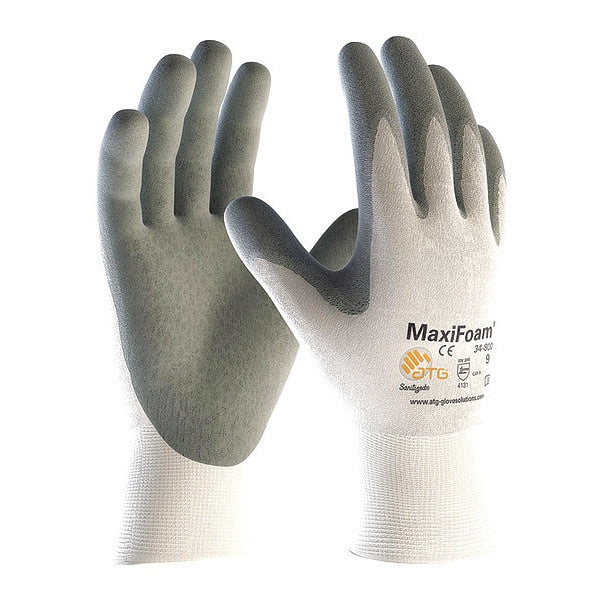 Nitrile Foam Coated Gloves, ATG, M, PK12
