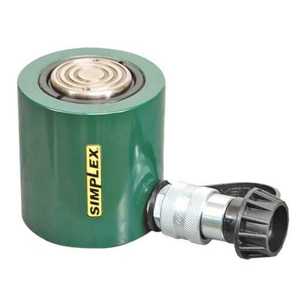 RLS101, 10 ton Capacity, 1.5 in (38, 1 mm) Stroke, Single-Acting, Low Height Hydraulic Cylinder