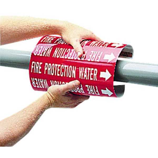 Pipe MarkeFire Protection Wate4to6 In