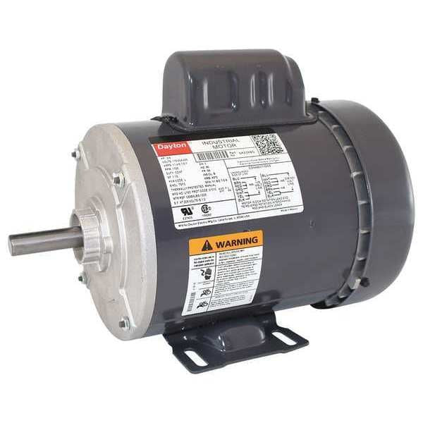 Capacitor-Start General Purpose Motor, 3/4 HP, 115/208-230V AC Voltage, 56 Frame