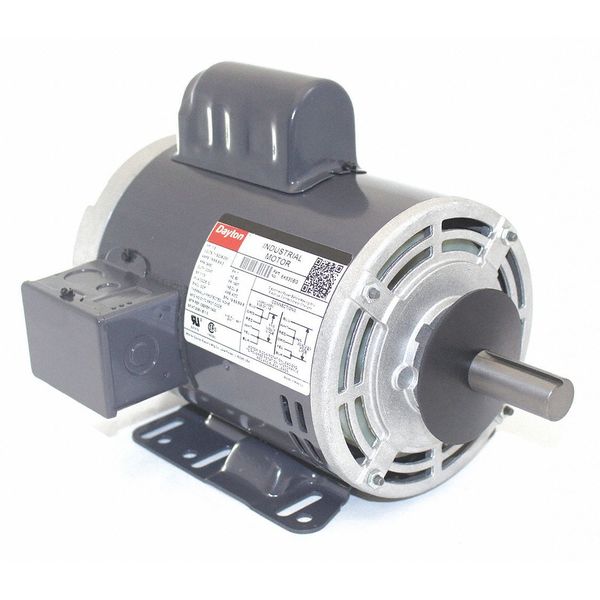 Capacitor-Start General Purpose Motor, 1 1/2 HP, 115/208-230V AC Voltage, 143T Frame