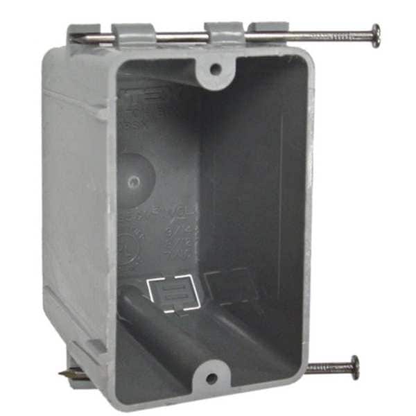 Electrical Box, Plastic 1 Gang