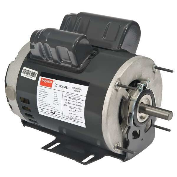 Capacitor-Start/Run General Purpose Motor, 1, 1/3 HP, 115V AC Voltage, 56 Frame