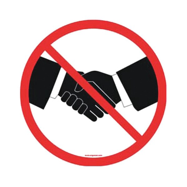 No Handshake Sign, 12