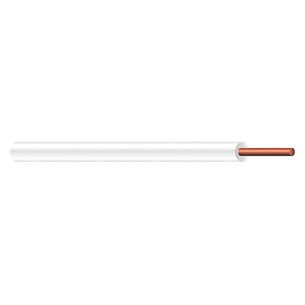 Underground Feeder Cable, 12 AWG, 500 ft L, Wire Color: White