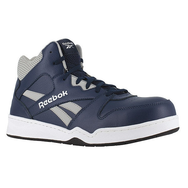 7 Size Men's Athletic High-Top Composite Work Shoe , Navy
