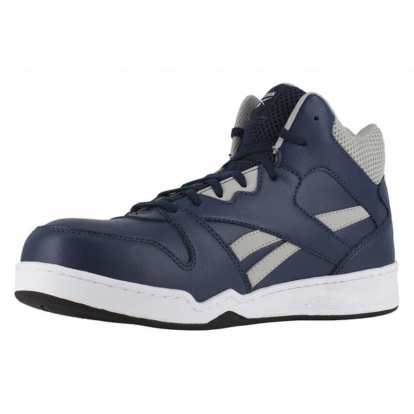 11 Size Men's Athletic High-Top Composite Work Shoe , Navy