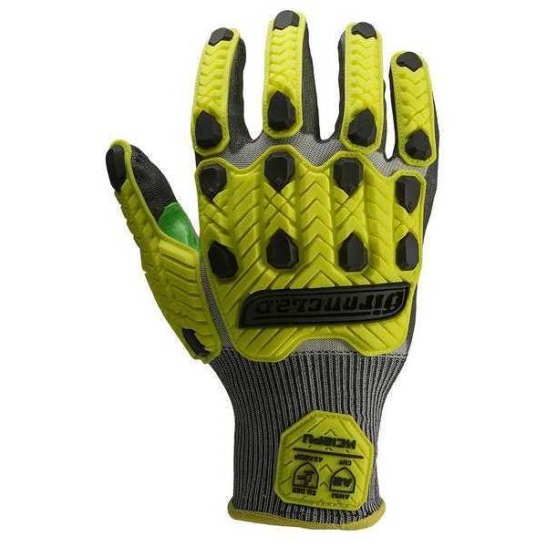 Knit Gloves, Full Finger Coverage, XL Sz