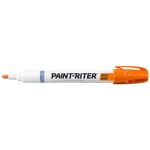 Permanent Paint Marker, Medium Tip, Orange Color Family, Paint