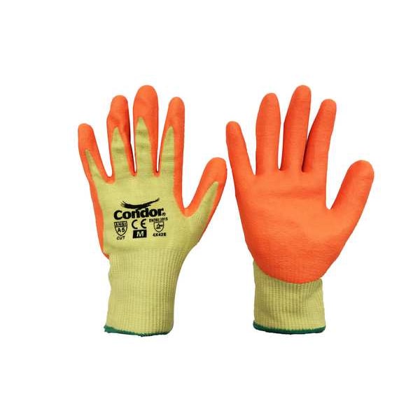 Cut-Resistant Gloves, Nitrile, XL/10, PR