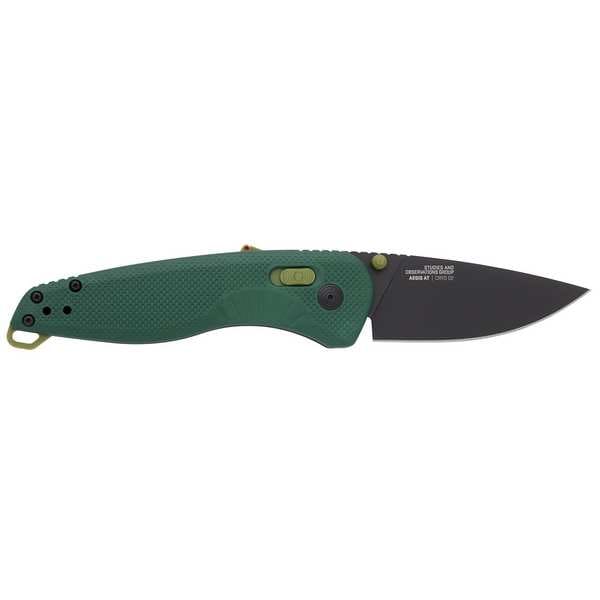 Folding Knives, Black, Steel, Serrated