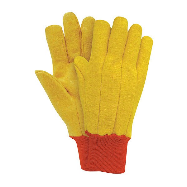Gloves, L, Gold/Red, PR
