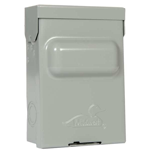 Nonfusible Air Conditioning Disconnect Switch, 60 A, 240V AC, 2 pole, NEMA 3R