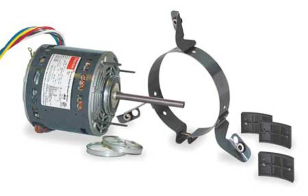 Mtr, PSC, 3/4hp, 1075/4,115, Ring/Stud/Hole