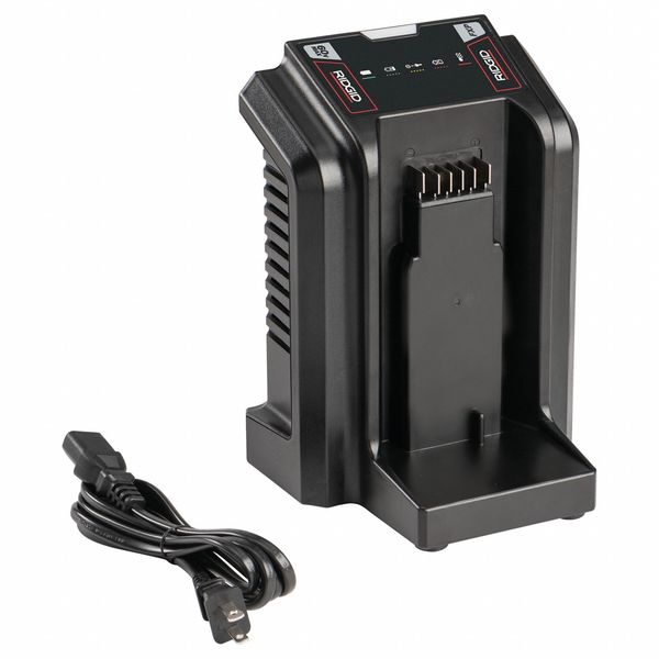 Cordless Tool Battery Charger, Li-Ion, 60V