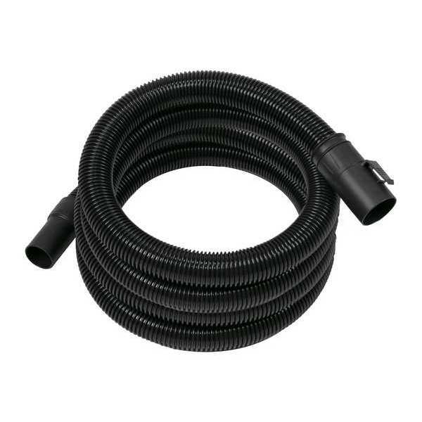 Crush-Resistant Vacuum Hose, 18 ft L