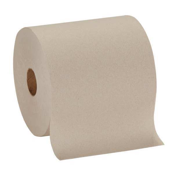 Pacific Blue Basic Hardwound Paper Towels, 1, Continuous, 1,000 ft, Brown, 6 PK