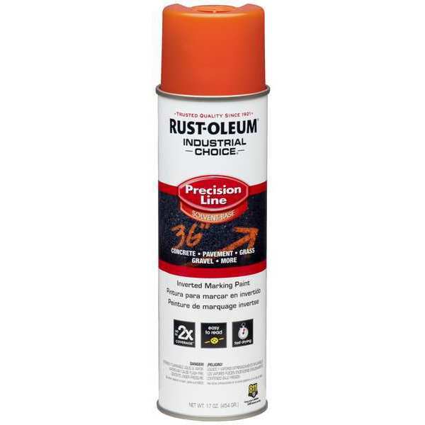 Line Marking Paint, 20 oz, Alert Orange