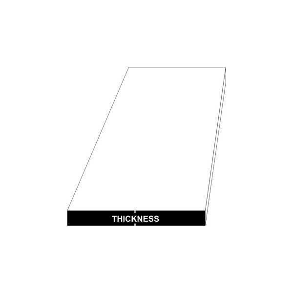 Alloy Steel Sheet, 12 in L, 12 in W