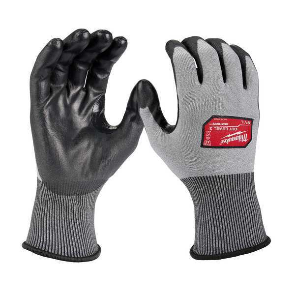 Level 3 Cut Resistant High Dexterity Polyurethane Dipped Gloves - Large