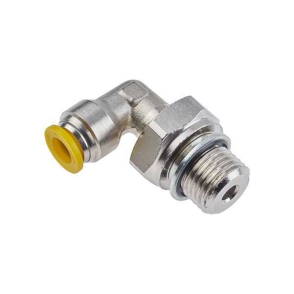 Fitting, 6 mm, Brass, Push-to-Connect