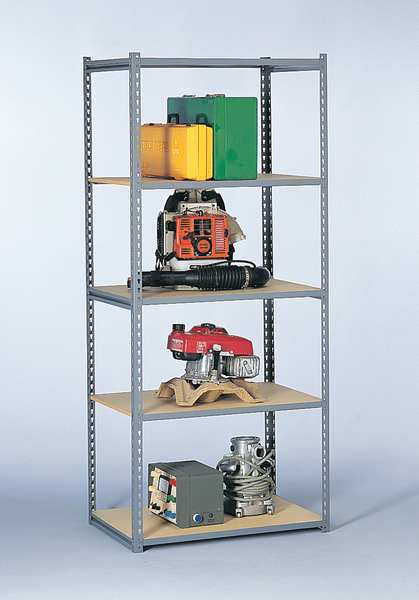 Boltless Shelving Unit, 36-5/8