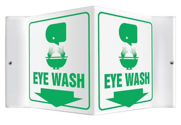 V-Shape Projection Sign, 6
