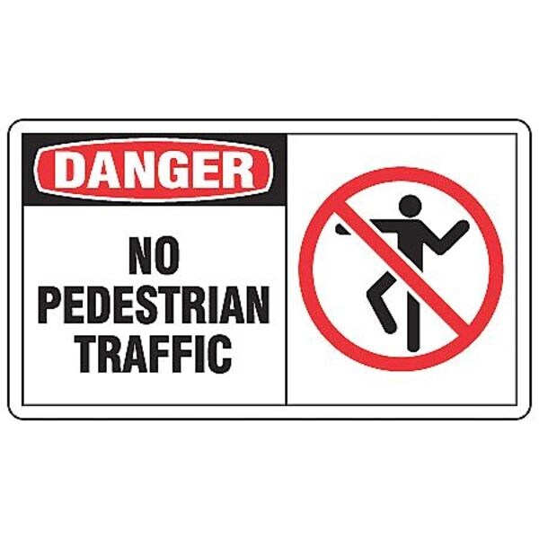Safety Label, 3 1/2 in Height, 5 in English, LVHR002VSP