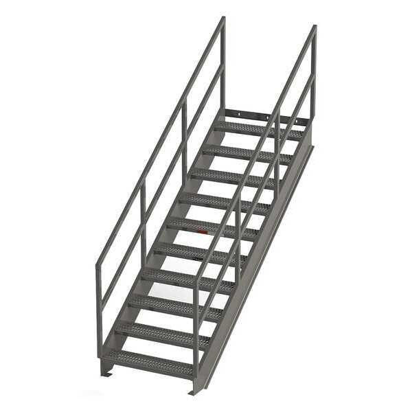 Industrial Stairway, 10 Steps, 77