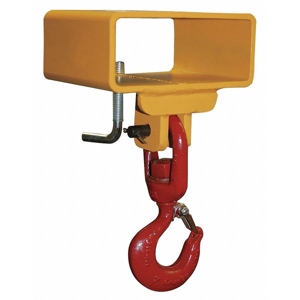Lifting Hook, Sgl Fork, Sgl Swivel, 3000Lb.