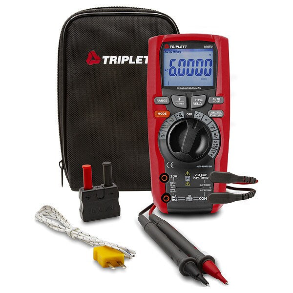 RMS Multimeter, CAT IV 600V, 1,000 V AC