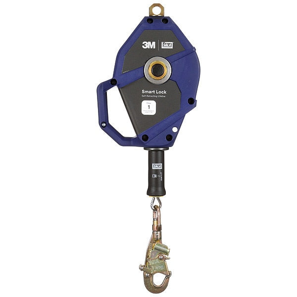 Self-Retracting Lifeline, 20 ft L, 1Leg