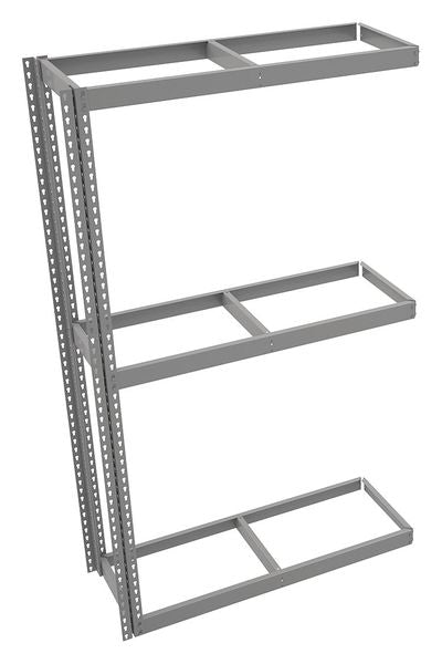 Boltless Rack Add-On Unit, 48 Wx18 Dx84 H