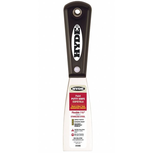 Putty Knife, Flexible, 1-1/2