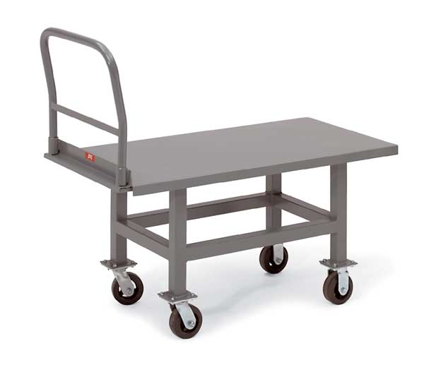 Ergo Pltfrm Truck, 2000lb, Steel, 48inx24in