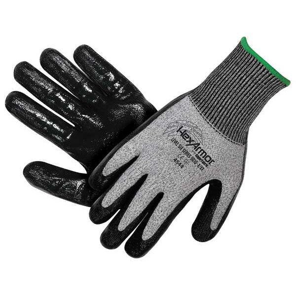 Cut Resistant Coated Gloves, A8 Cut Level, Nitrile, 2XL, 1 PR