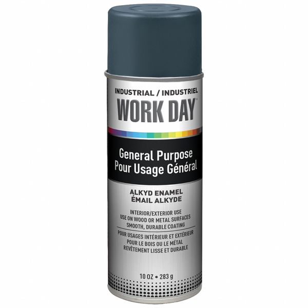 Spray Paint, Gloss, Gray, 10 oz