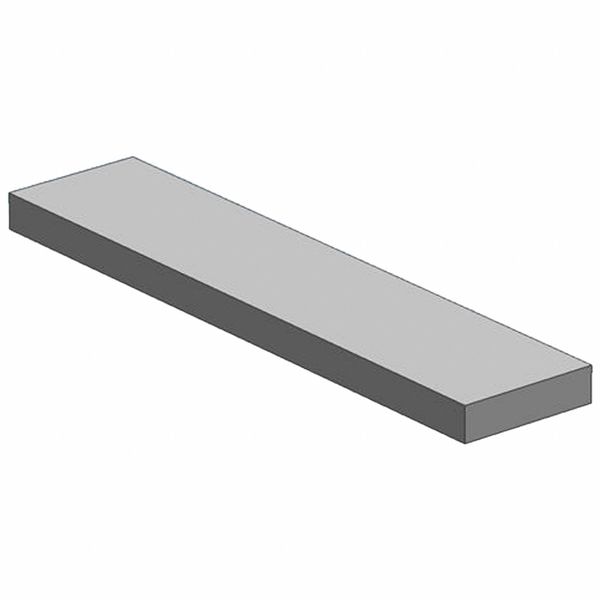 Alloy Steel Rectangle Bar, 6' L, 1 1/2