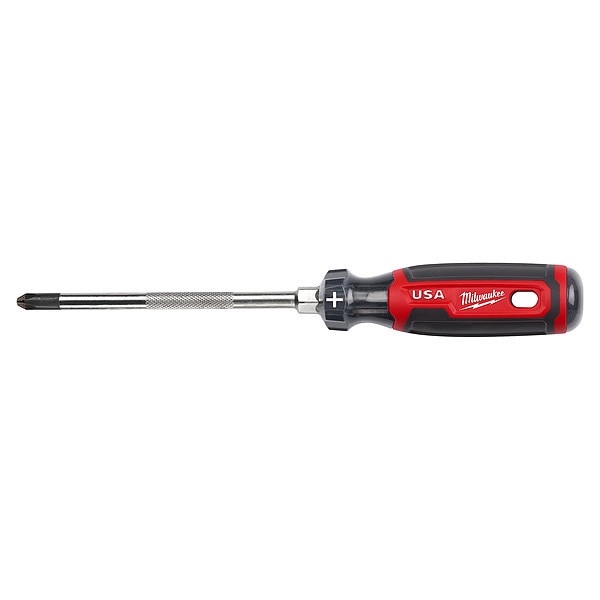 6 in. #3 Phillips Cushion Grip Screwdriver (Made in USA)