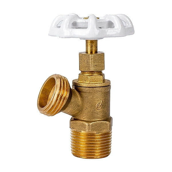 LF Brass Boiler Drain, NPT, 1/2