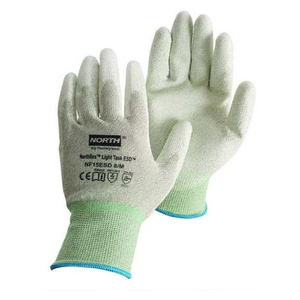 Antistatic Gloves, Gray, XS, PR
