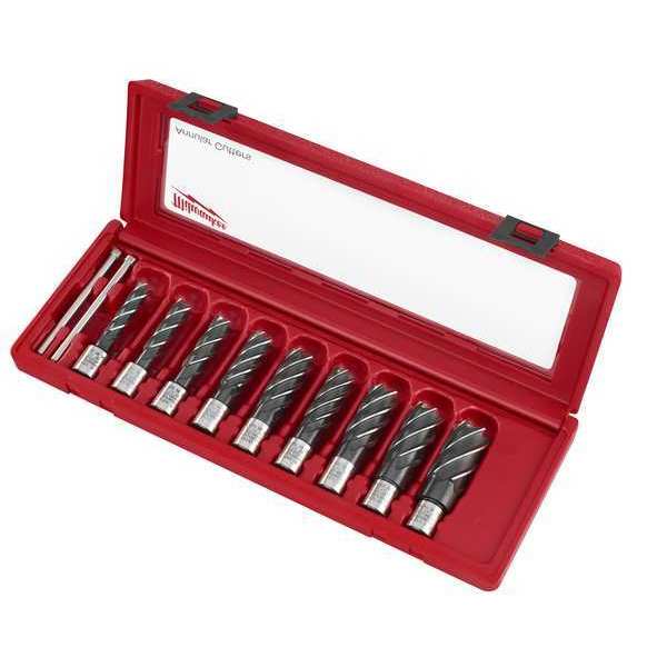 9-Piece HSS Annular Cutter Set