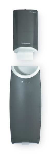Dispenser & Receptacle, Plastic, Smoke