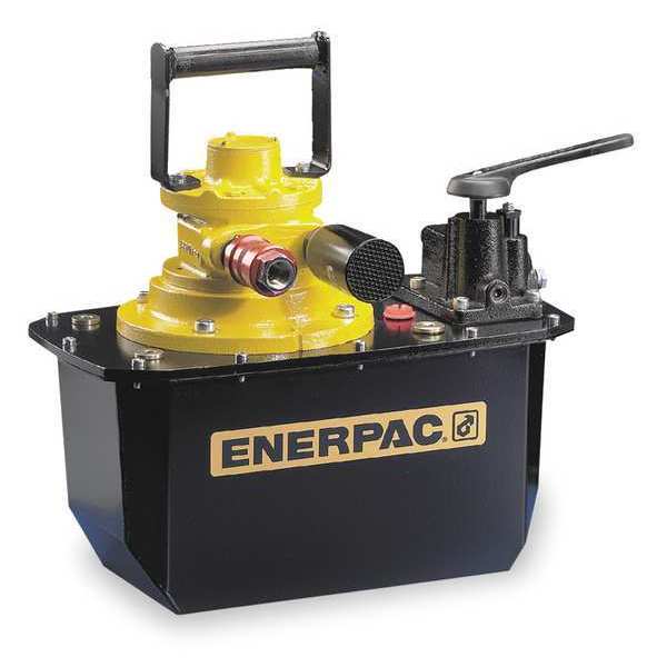 ZA4208MX, Two Speed, Air Hydraulic Pump, 3/2 Manual Valve, 1.75 gal Oil, For Single-Acting Cylinders